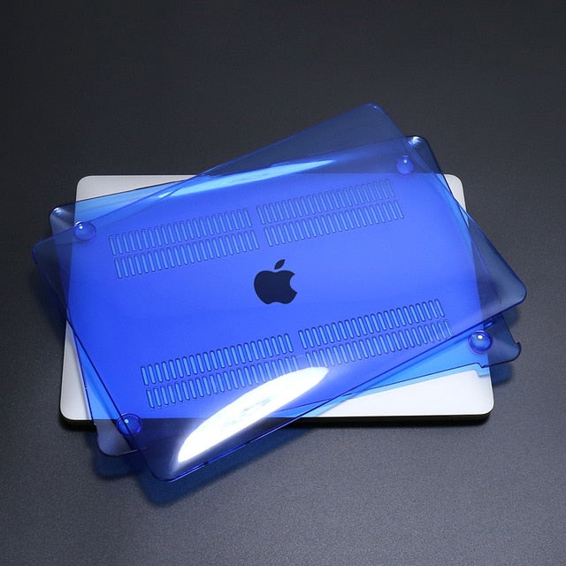 Crystal Hard Laptop Case For MacBook Pro 16 A2141 2020 Touch ID A1932 A2289 Cover For Macbook Air 13 A2179 Pro Retina 12 11 15